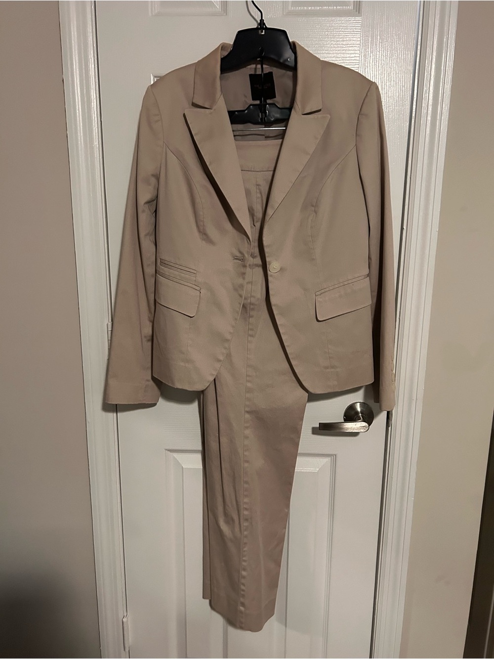 The Limited Taupe Women's Two-Piece Suit Jacket & Pants